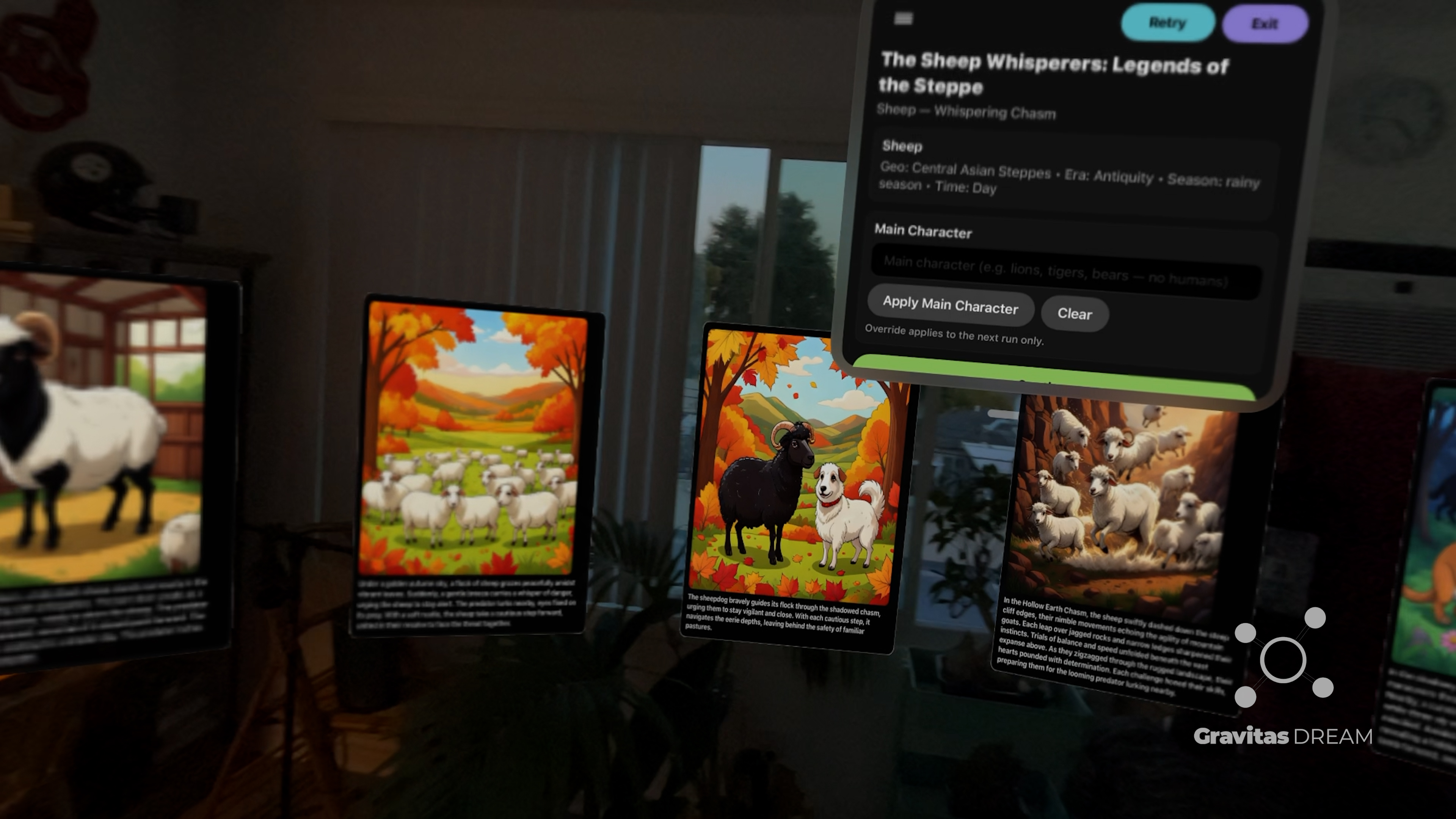 Gravitas Dream preview