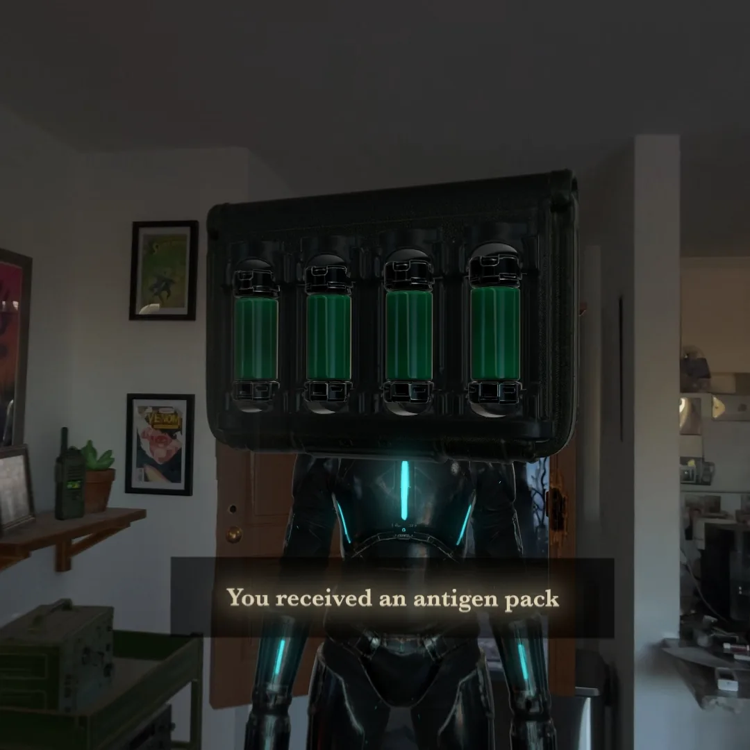 Four-cartridge antigen delivery