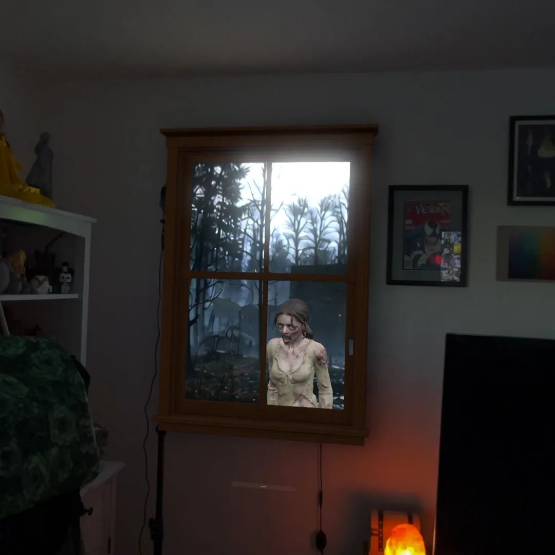 Young woman at the window